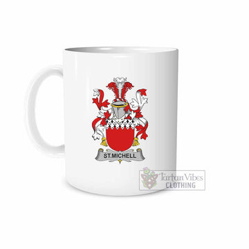 St.Michell Irish Clan Coat of Arms Ceramic Mug