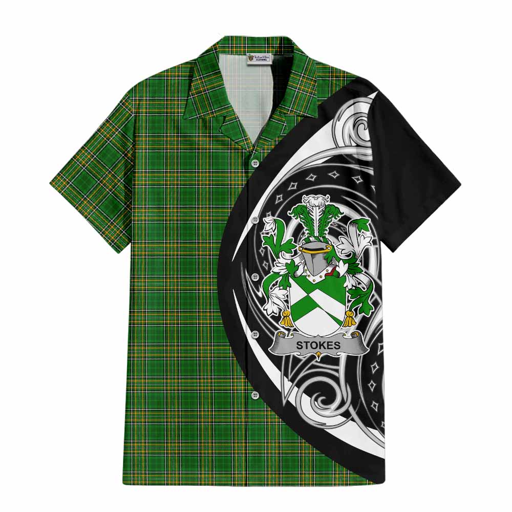 Stokes Irish Clan Hawaiian Shirt Celtic Circle Style Kid - Tartan Vibes Clothing