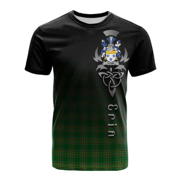 Stone Irish Clan Cotton T-shirt with Coat of Arms Erin Go Bragh Celtic Inspired Kid's Shirt - Tartan Vibes Clothing