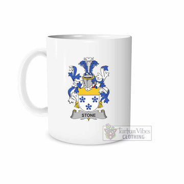 Stone Irish Clan Coat of Arms Ceramic Mug