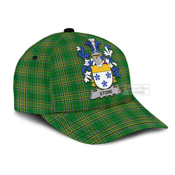 Stone Irish Clan Tartan Classic Cap with Coat of Arms