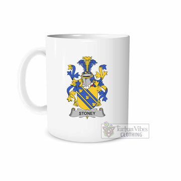 Stoney Irish Clan Coat of Arms Ceramic Mug