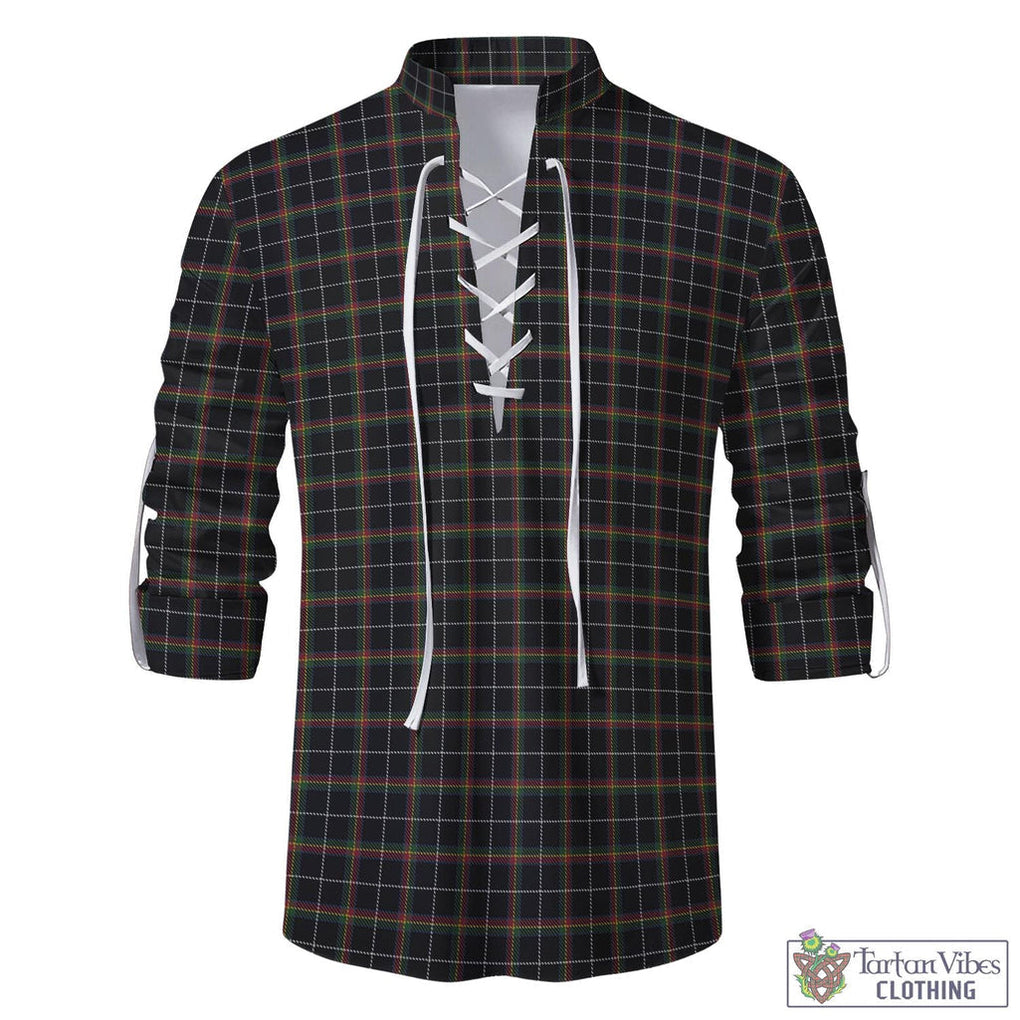 Tartan Vibes Clothing Stott Tartan Men's Scottish Traditional Jacobite Ghillie Kilt Shirt