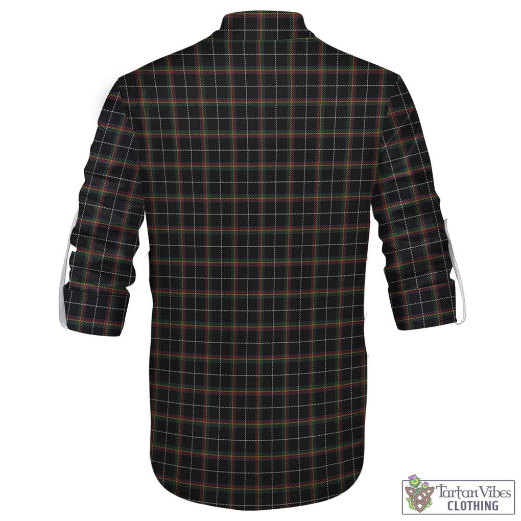 Tartan Vibes Clothing Stott Tartan Men's Scottish Traditional Jacobite Ghillie Kilt Shirt