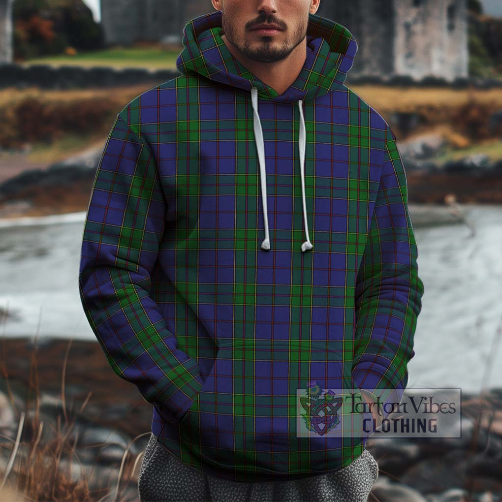 Strachan Tartan Cotton Hoodie Pullover Hoodie XS - Tartan Vibes Clothing