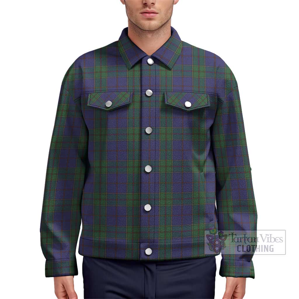 Tartan Vibes Clothing Strachan Tartan Unisex Lapel Cotton Jacket