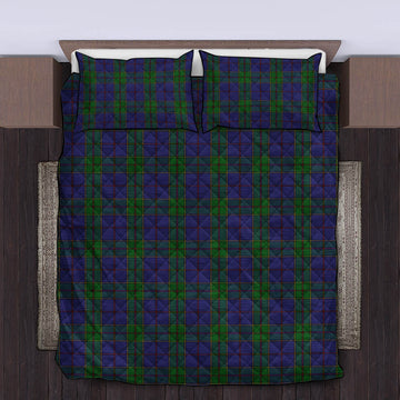 Strachan Tartan Quilt Bed Set