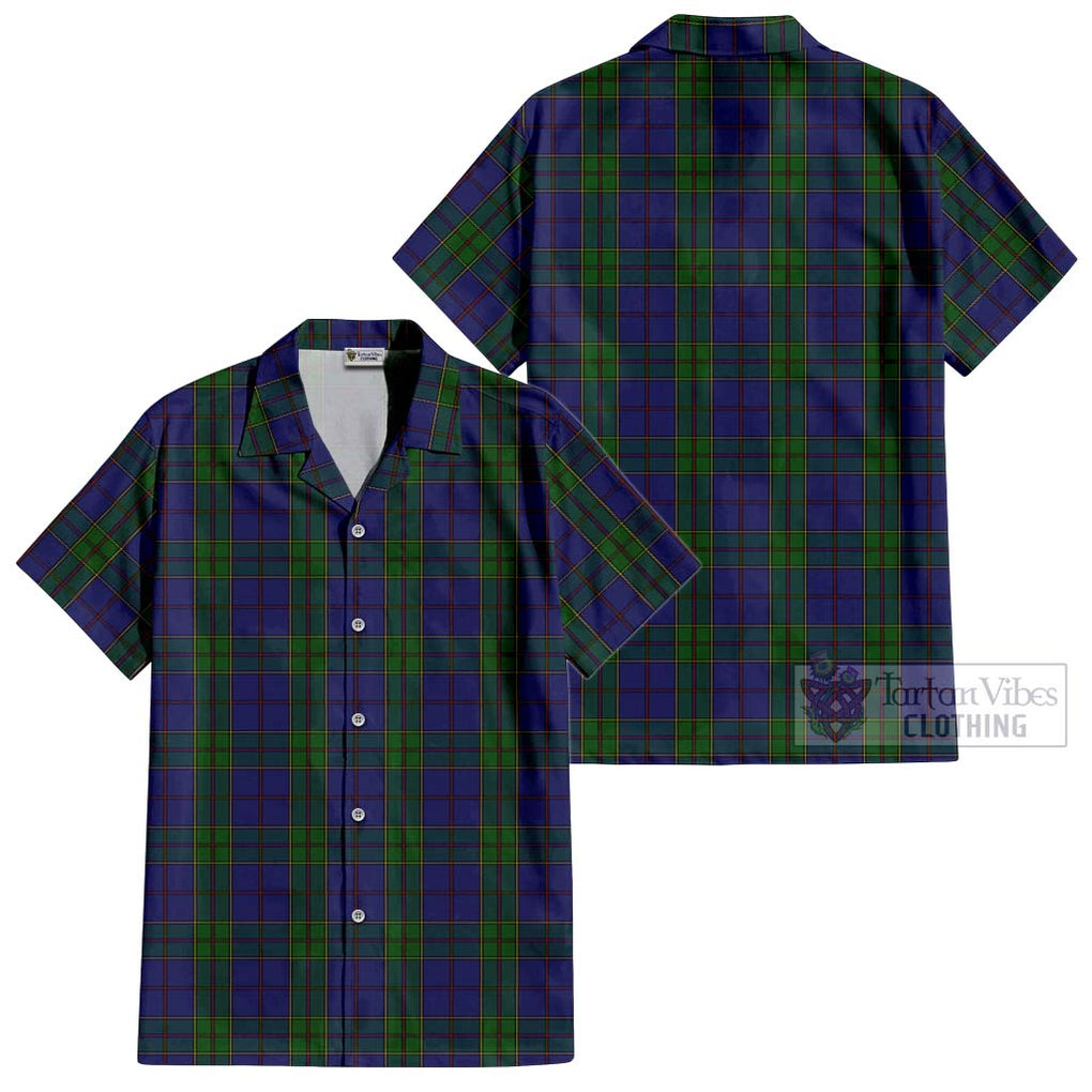 Strachan Tartan Cotton Hawaiian Shirt - Tartan Vibes Clothing