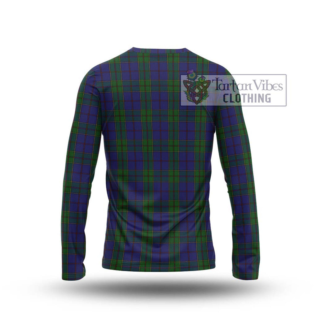 Strachan Tartan Long Sleeve T-Shirt with Family Crest DNA In Me Style - Tartanvibesclothing Shop