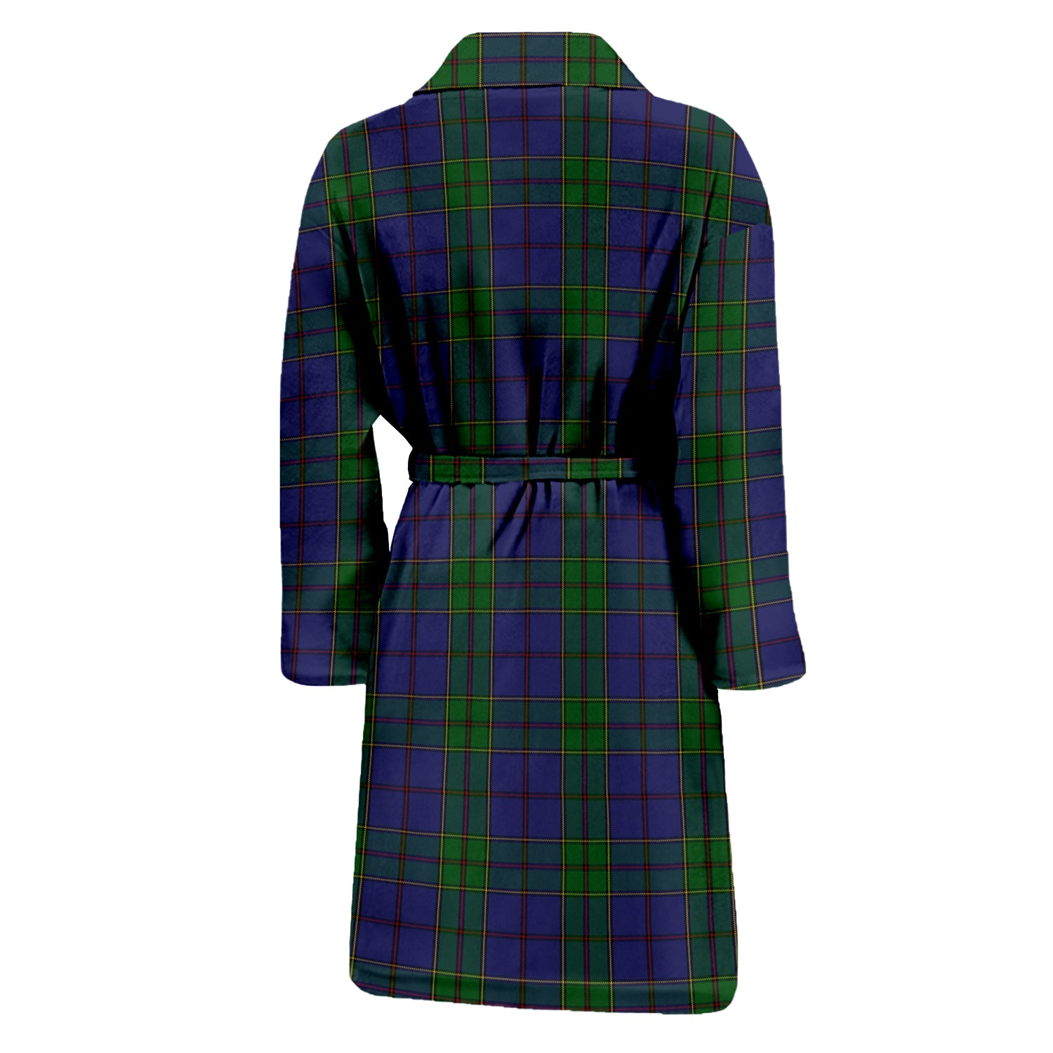 Strachan Tartan Bathrobe with Family Crest - Tartan Vibes Clothing