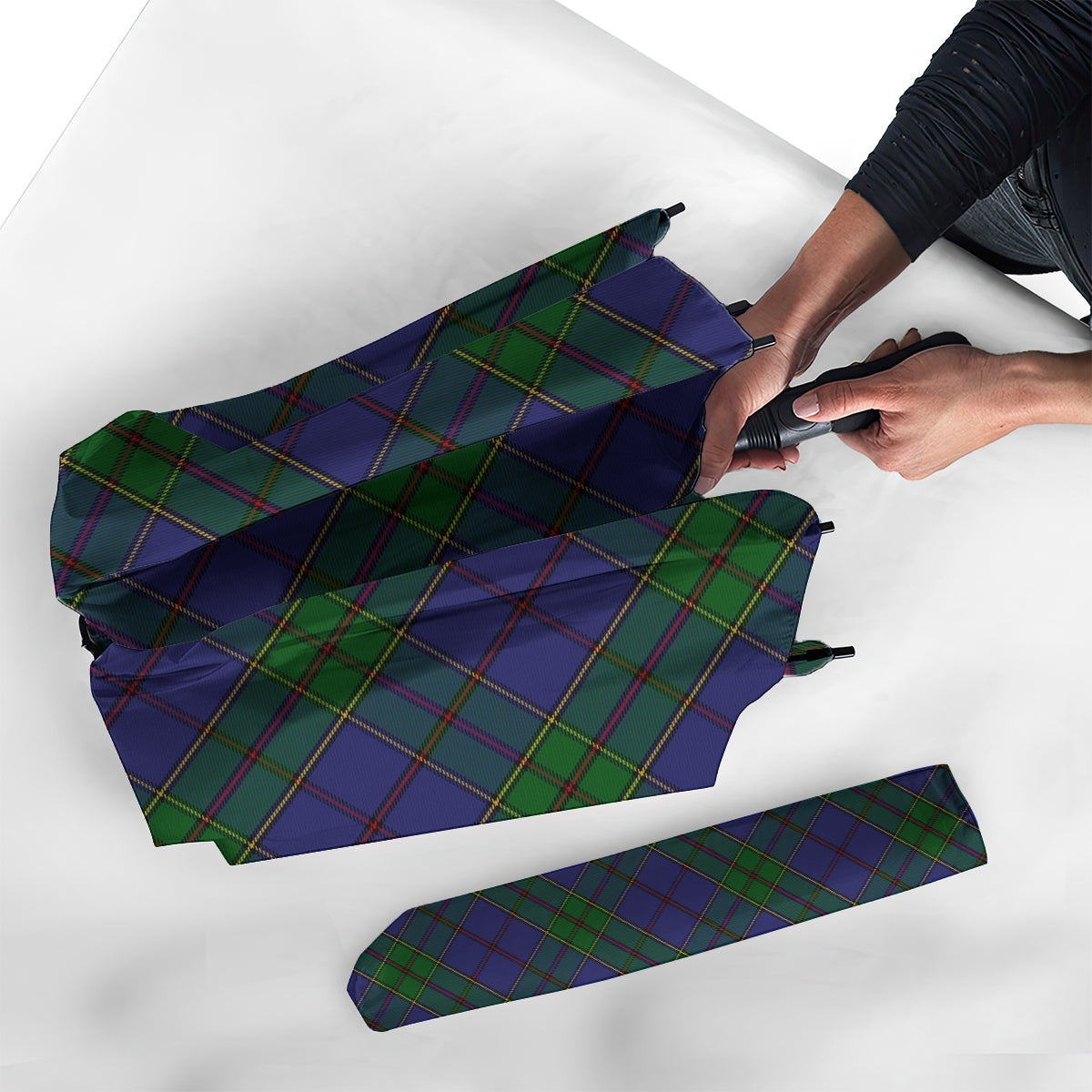 Strachan Tartan Umbrella - Tartan Vibes Clothing