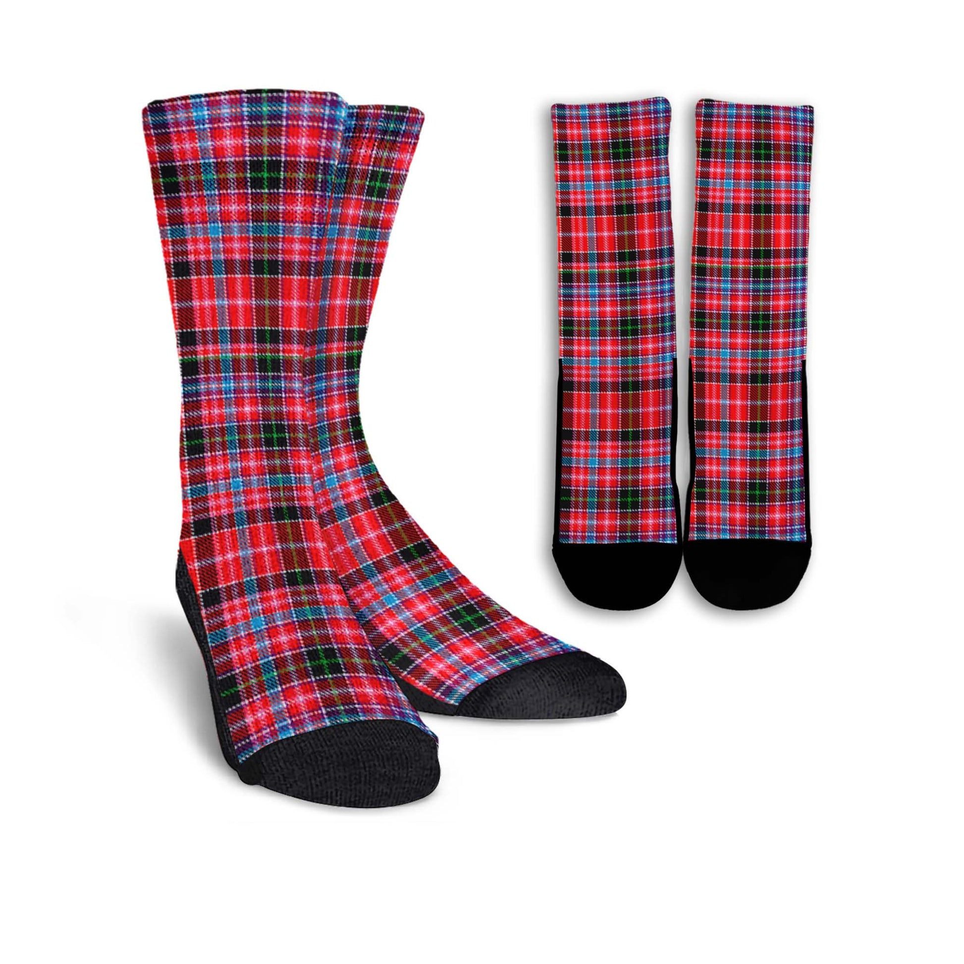 Straiton Tartan Crew Socks - Tartanvibesclothing