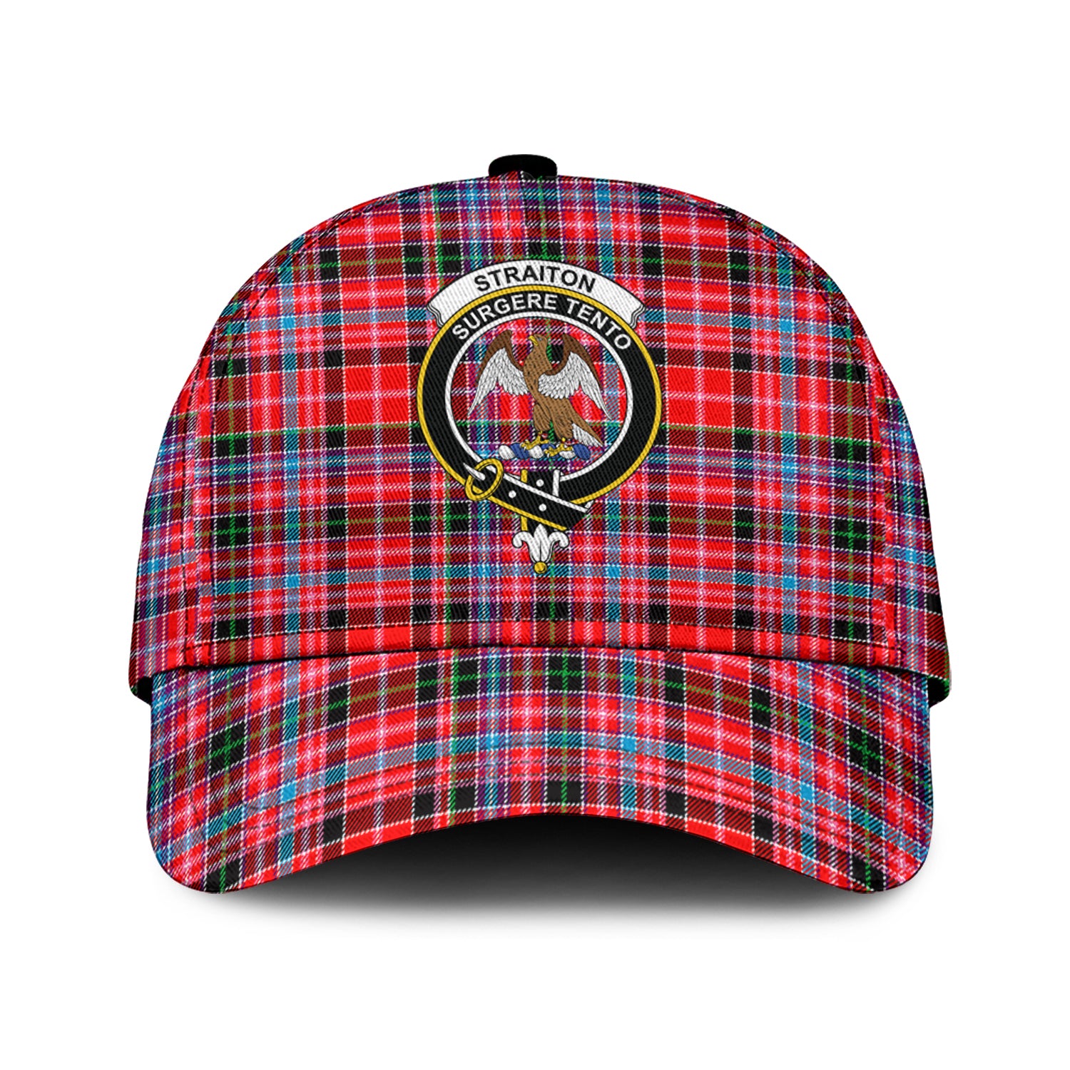 straiton-tartan-classic-cap-with-family-crest