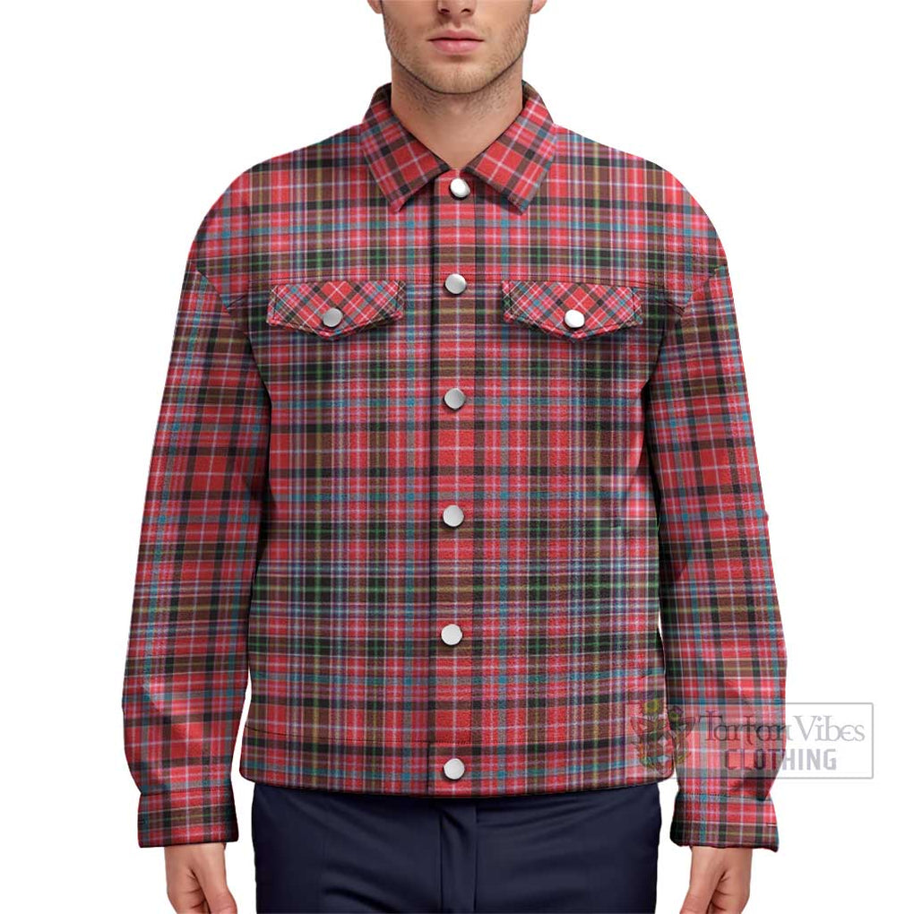 Straiton Tartan Unisex Lapel Cotton Jacket Unisex - Tartan Vibes Clothing