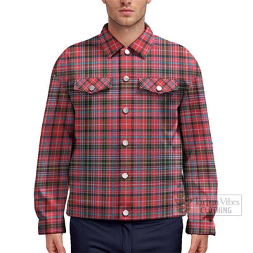 Straiton Tartan Unisex Lapel Cotton Jacket