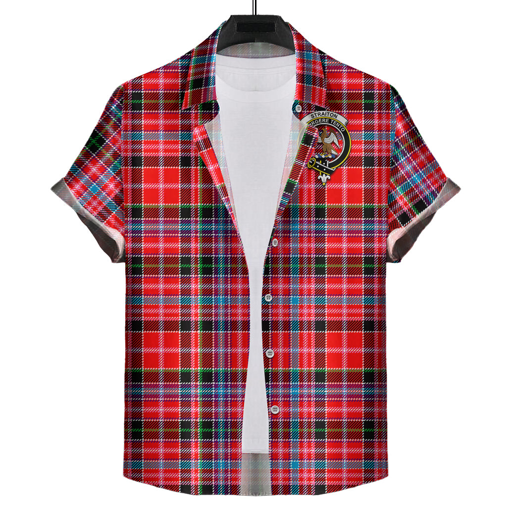 straiton-tartan-short-sleeve-button-down-shirt-with-family-crest