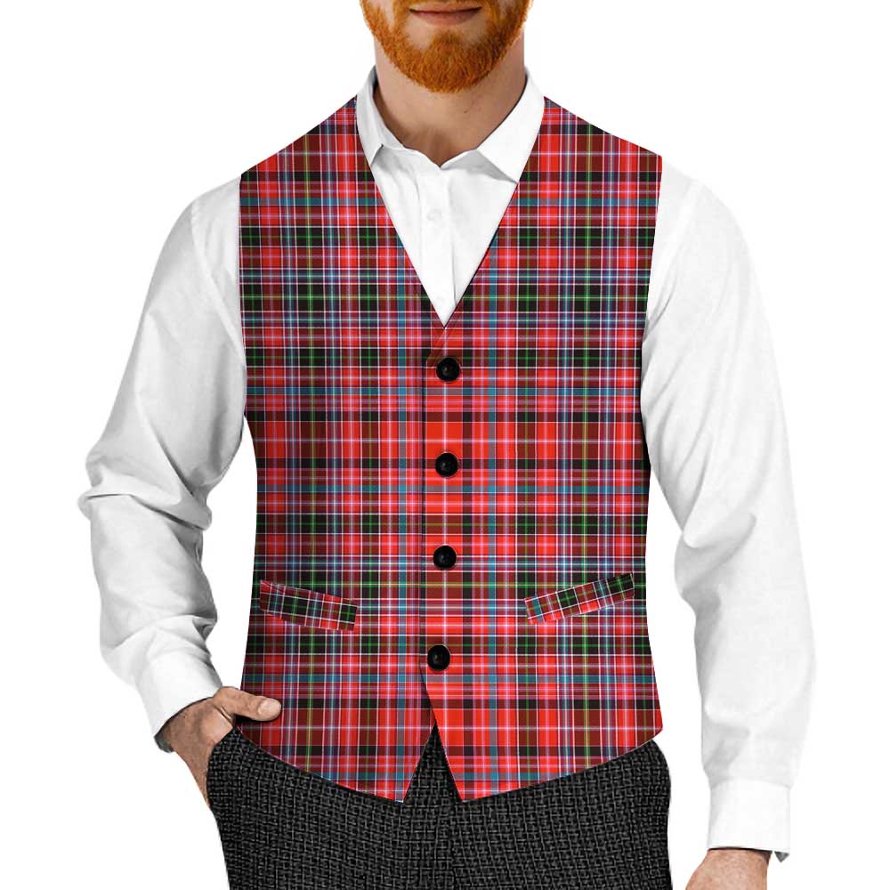 Tartan Vibes Clothing Straiton Tartan Men's Sleeveless Suit Vest