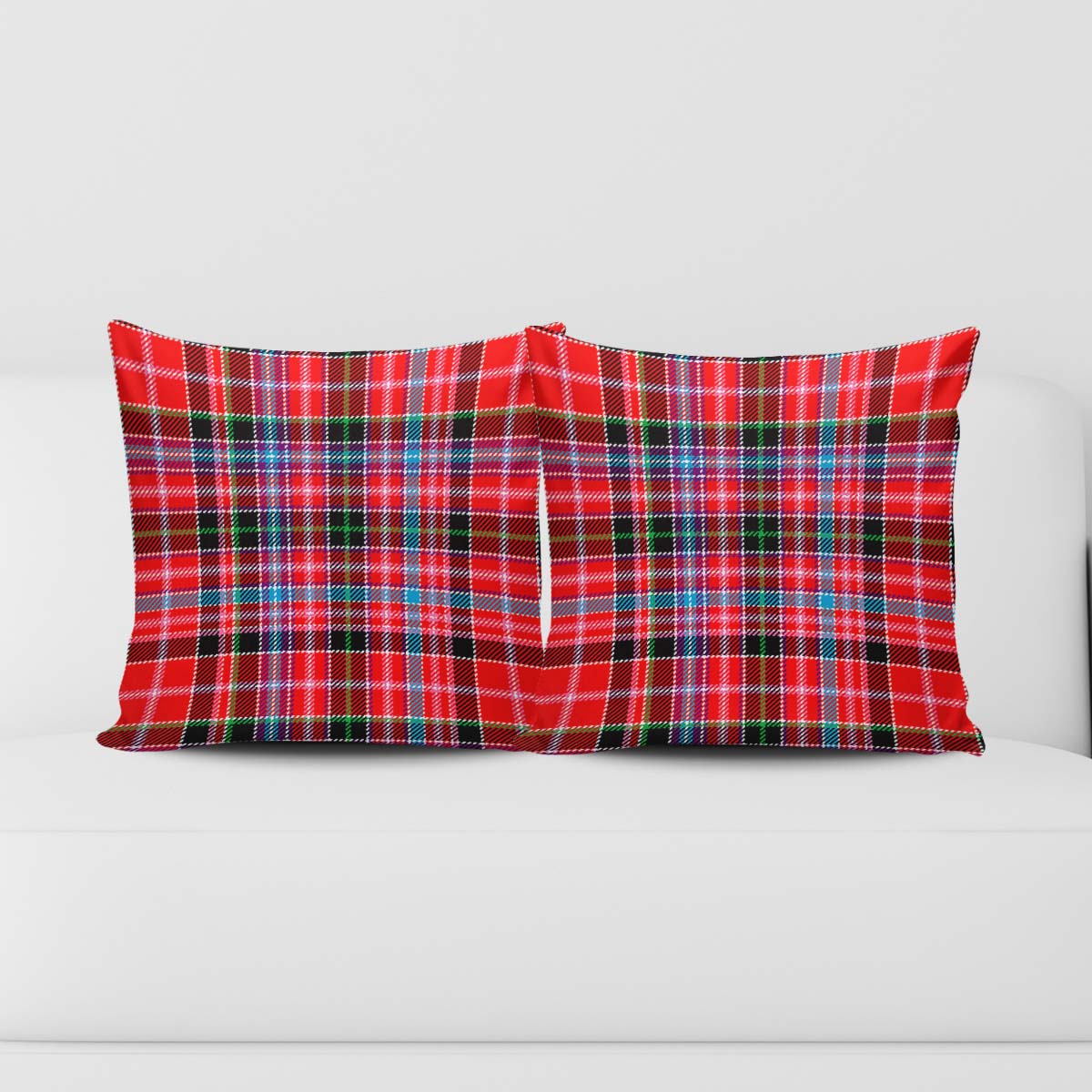 Straiton Tartan Pillow Cover Square Pillow Cover - Tartanvibesclothing