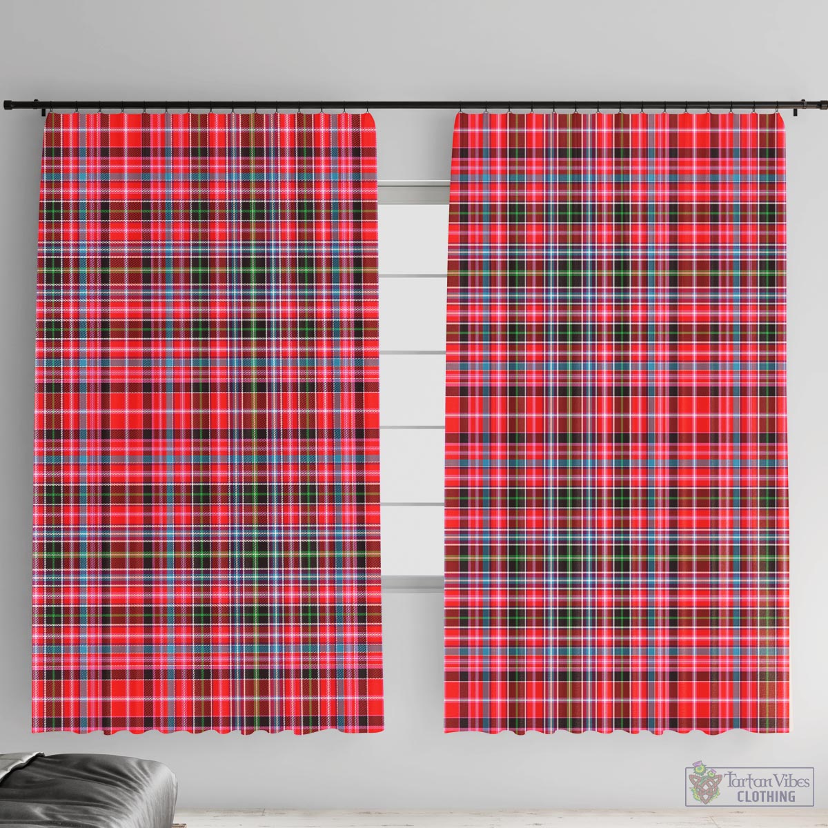 Straiton Tartan Window Curtain With Grommets - Tartan Vibes Clothing