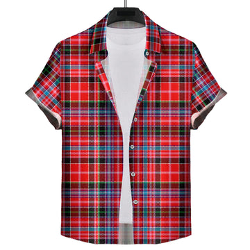 Straiton Tartan Short Sleeve Button Down Shirt