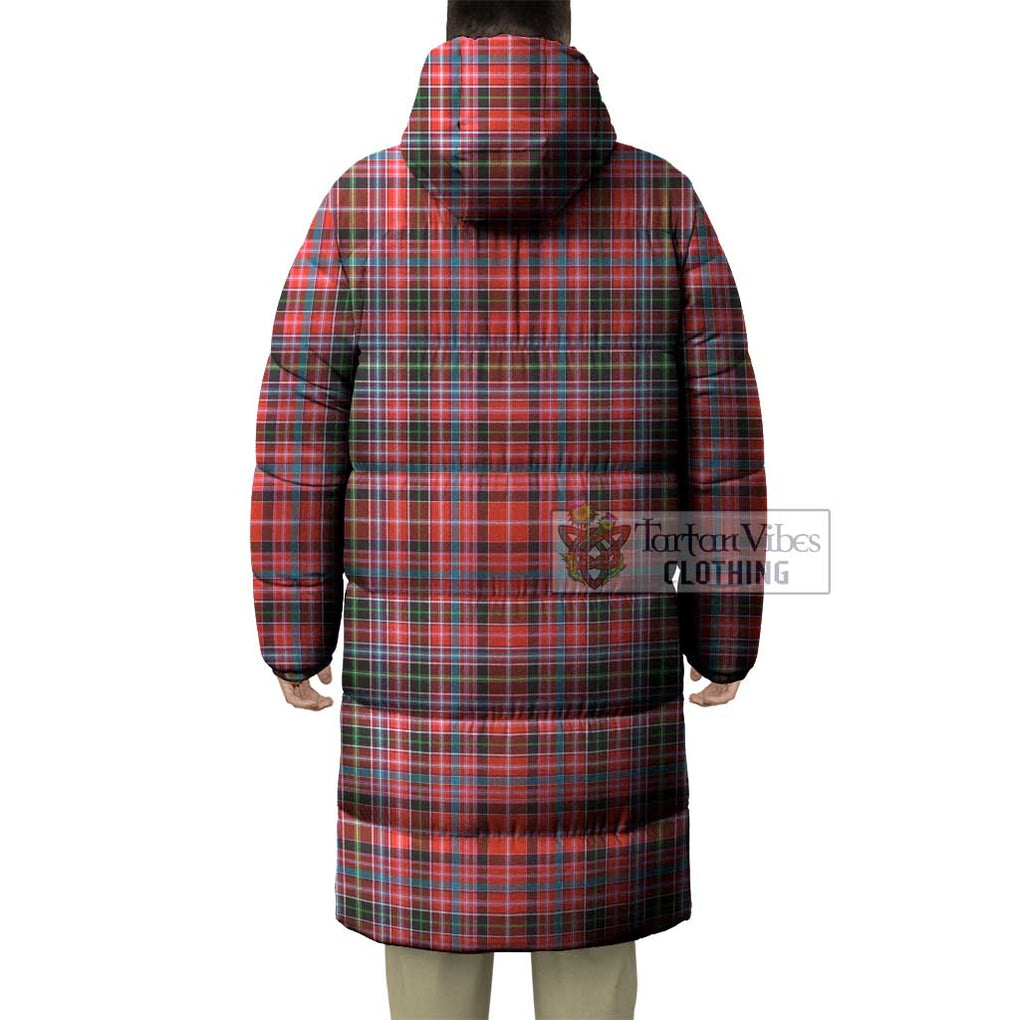 Tartan Vibes Clothing Straiton Tartan Long Down Jacket