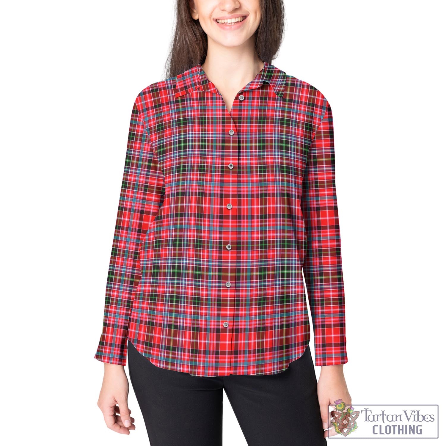 Straiton Tartan Womens Casual Shirt