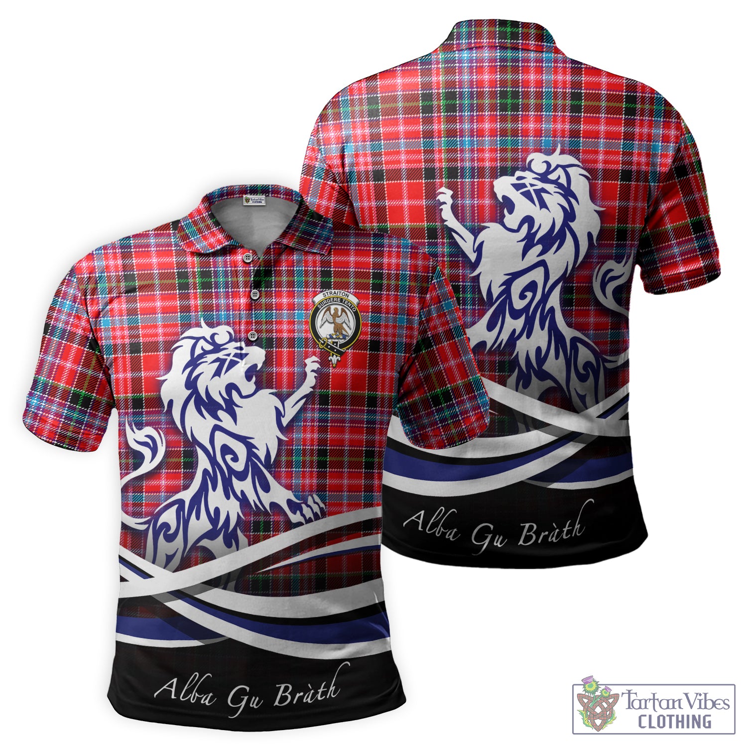 straiton-tartan-polo-shirt-with-alba-gu-brath-regal-lion-emblem