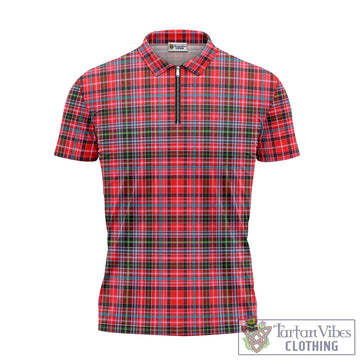 Straiton Tartan Zipper Polo Shirt