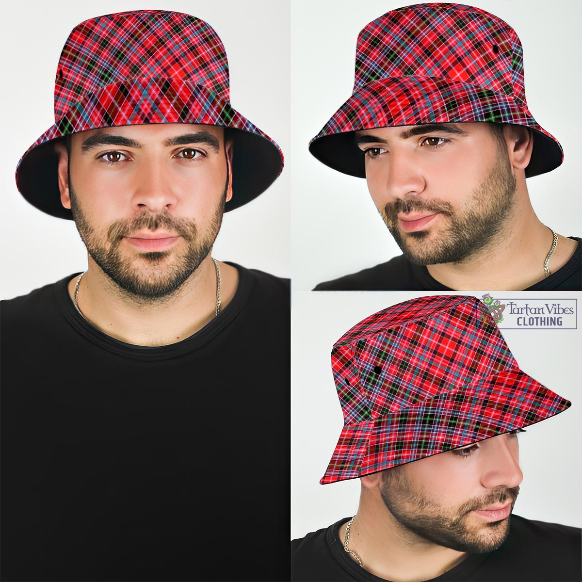 Tartan Vibes Clothing Straiton Tartan Bucket Hat