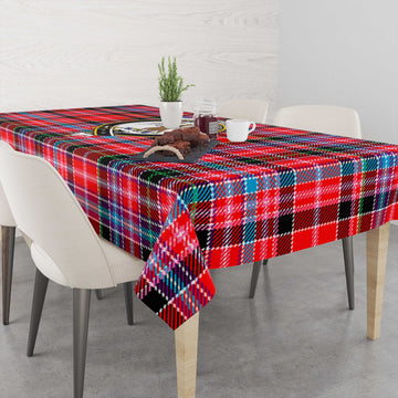 Straiton Tartan Tablecloth with Family Crest