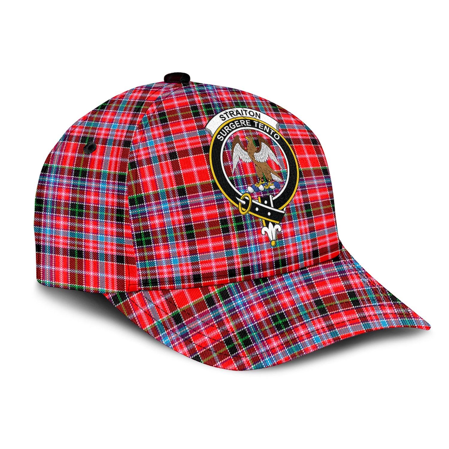 straiton-tartan-classic-cap-with-family-crest