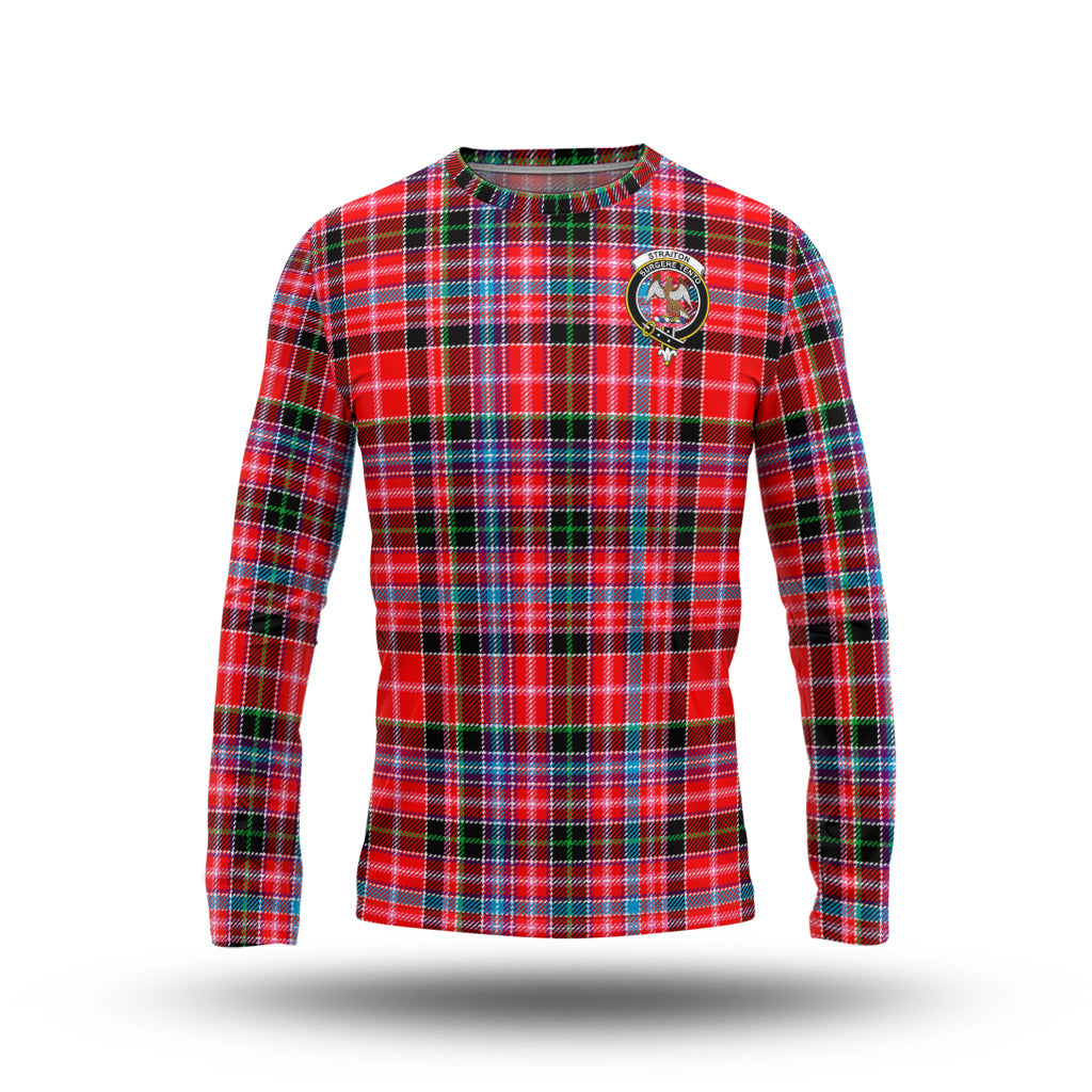 straiton-tartan-long-sleeve-t-shirt-with-family-crest