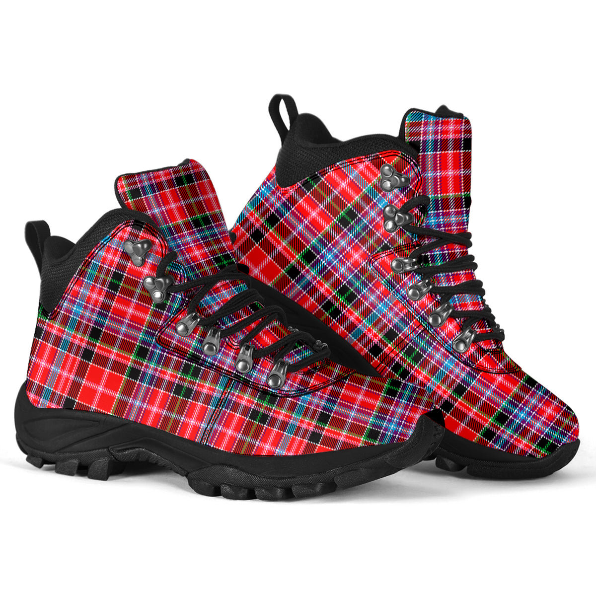 Straiton Tartan Alpine Boots - Tartanvibesclothing