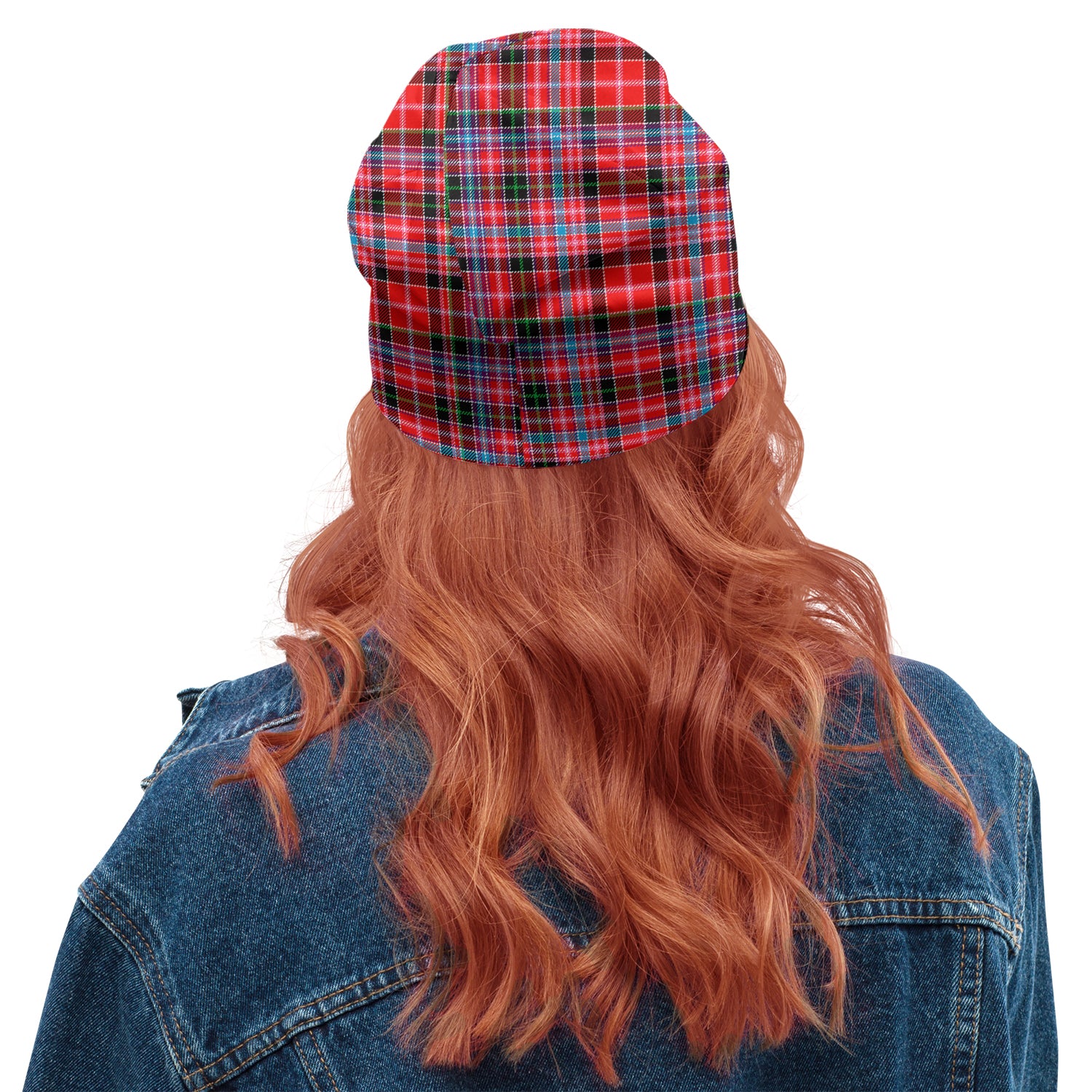 Straiton Tartan Beanies Hat with Family Crest - Tartan Vibes Clothing