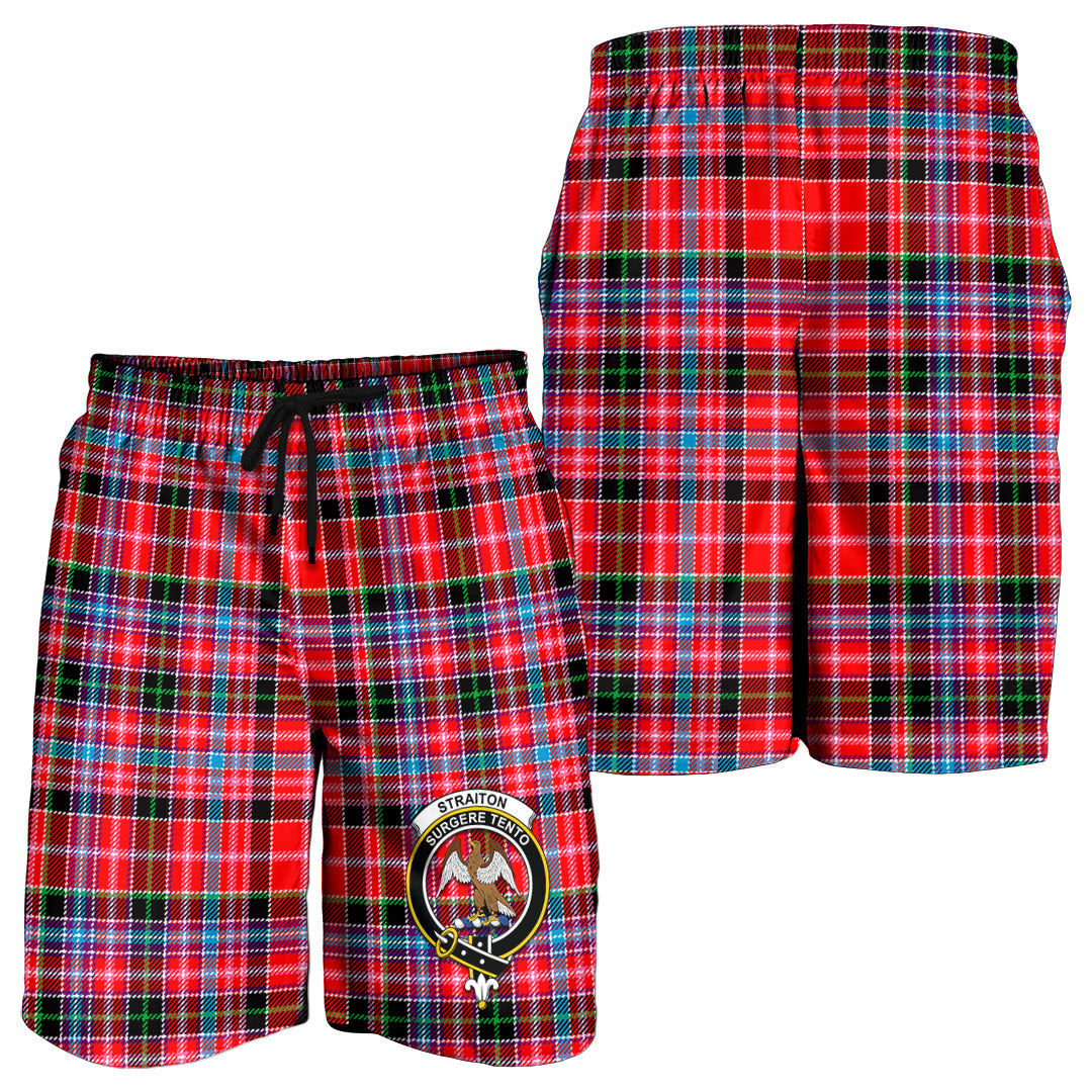 straiton-tartan-mens-shorts-with-family-crest