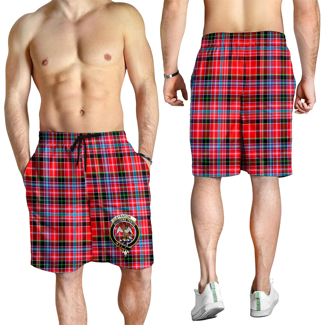 straiton-tartan-mens-shorts-with-family-crest