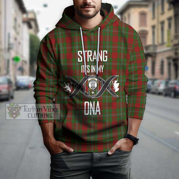 Strang Tartan Hoodie with Family Crest DNA In Me Style