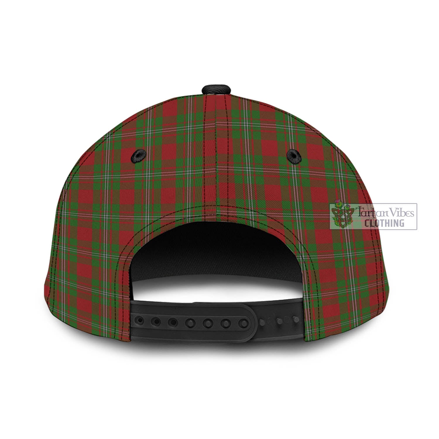 Tartan Vibes Clothing Strang Tartan Classic Cap with Family Crest In Me Style