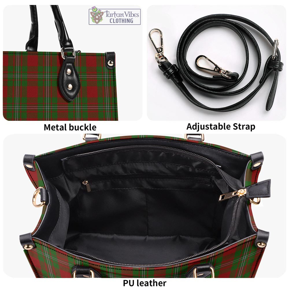 Tartan Vibes Clothing Strange Tartan Luxury Leather Handbags