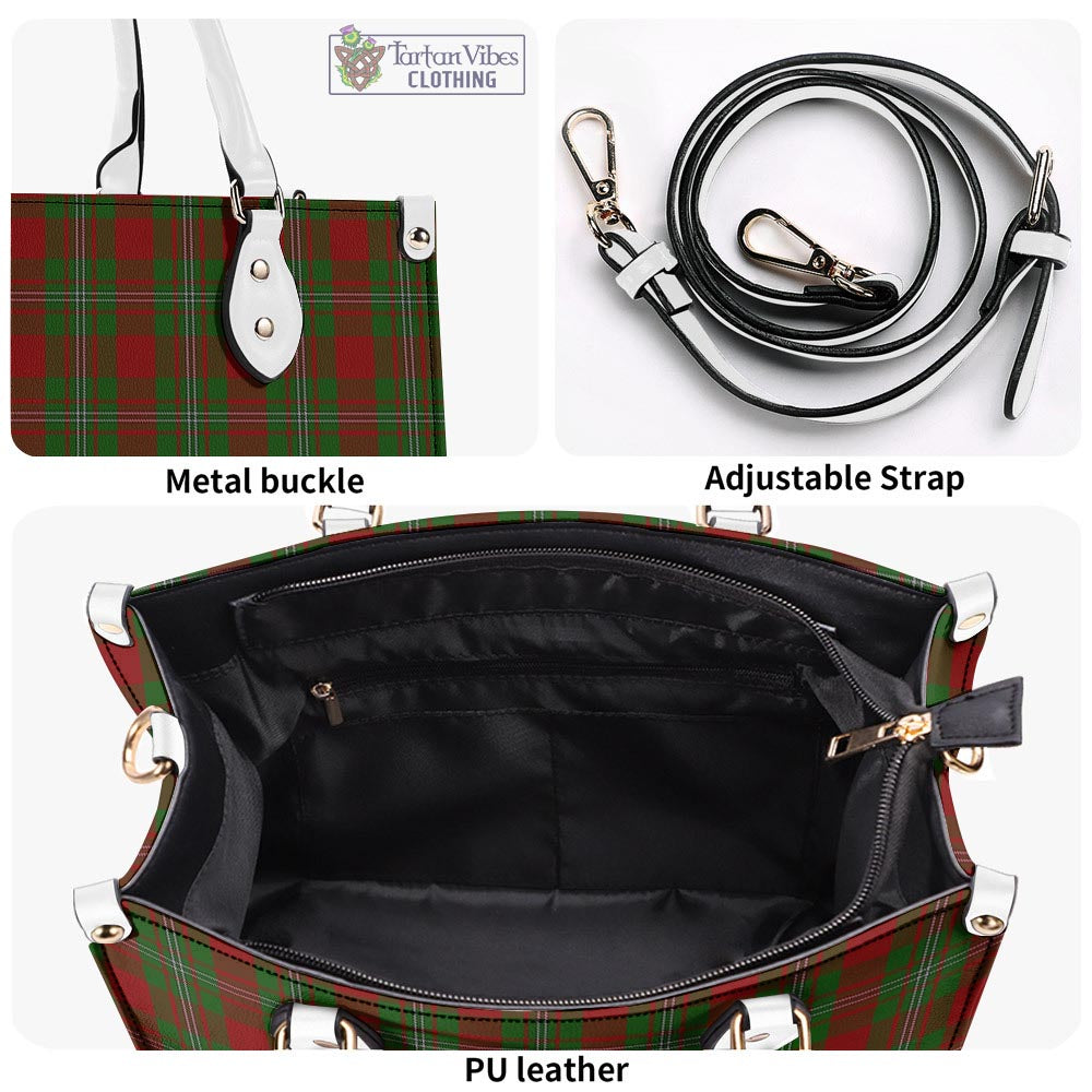 Tartan Vibes Clothing Strange Tartan Luxury Leather Handbags