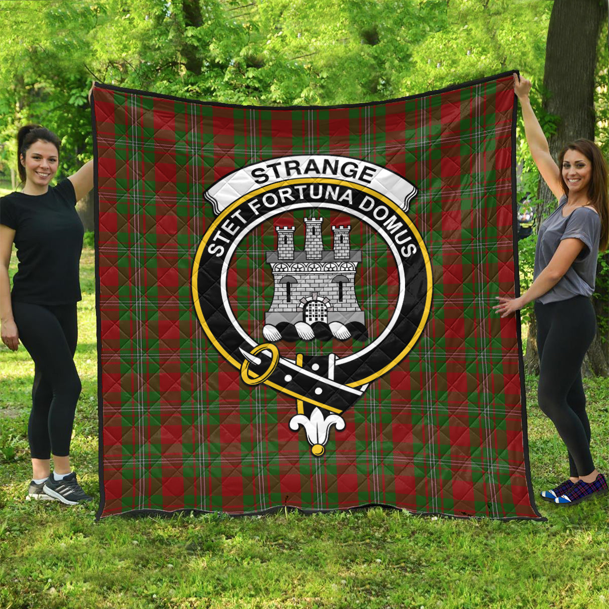 strange-tartan-quilt-with-family-crest