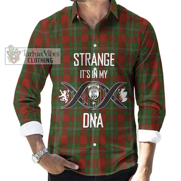 Strange (Strang) Tartan Long Sleeve Button Shirt with Family Crest DNA In Me Style