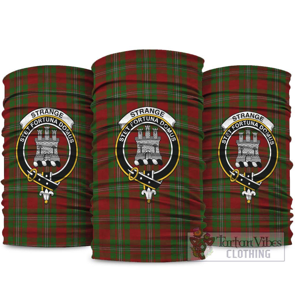 Strange Tartan Neck Gaiters, Tartan Bandanas, Tartan Head Band with Family Crest