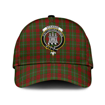 Strange (Strang) Tartan Classic Cap with Family Crest