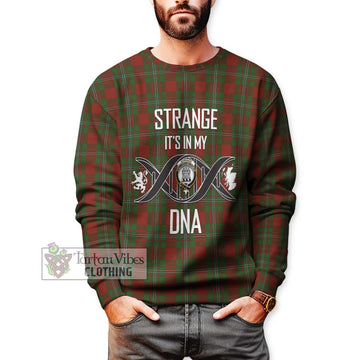 Strange (Strang) Tartan Sweatshirt with Family Crest DNA In Me Style