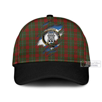 Strange (Strang) Tartan Classic Cap with Family Crest In Me Style