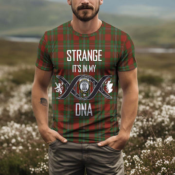Strange Tartan T-Shirt with Family Crest DNA In Me Style