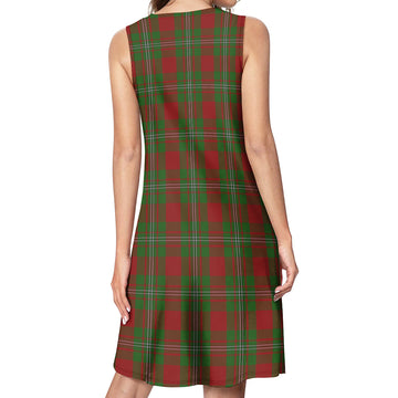 Strange (Strang) Tartan Womens Casual Dresses