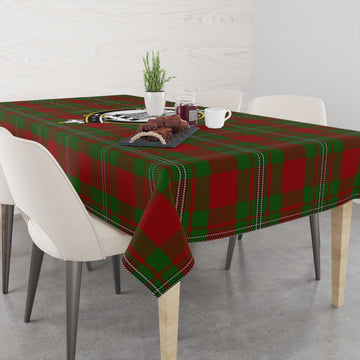 Strange (Strang) Tartan Tablecloth with Family Crest