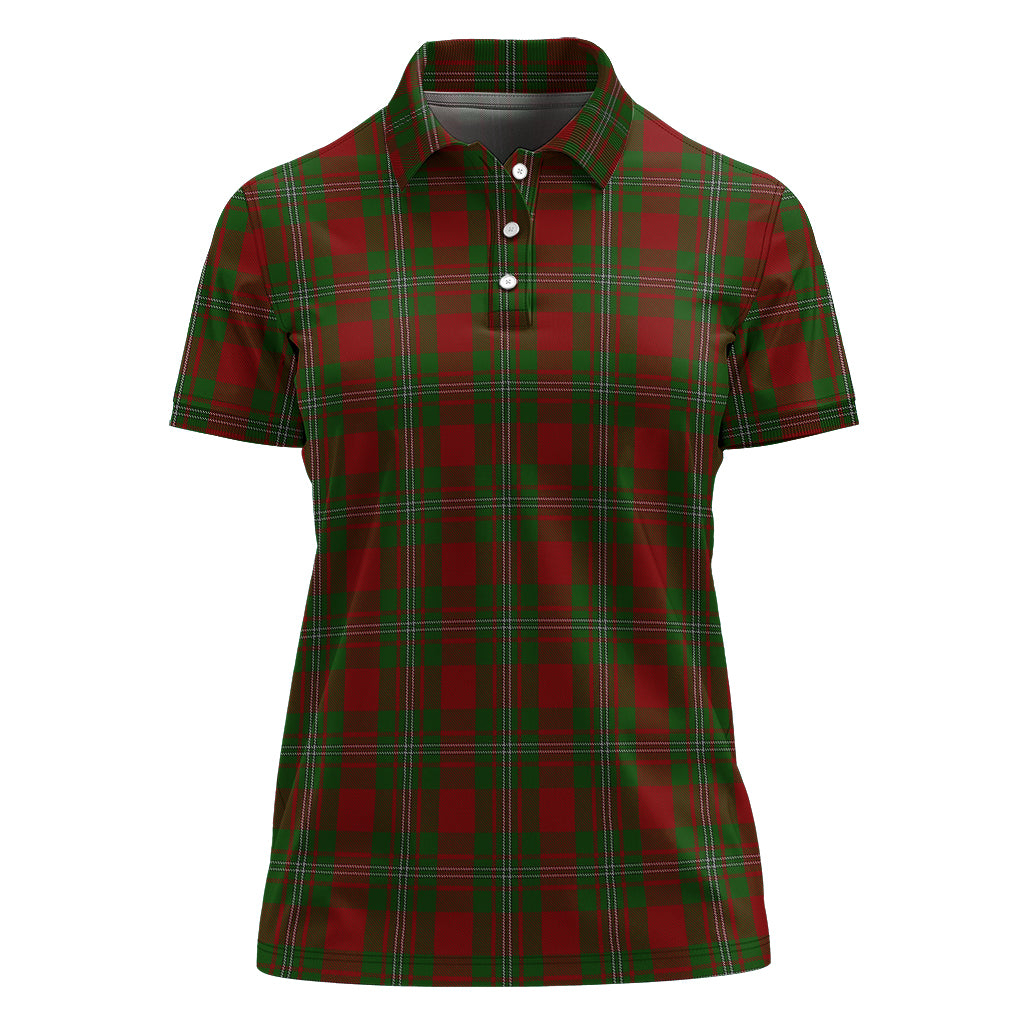 Strange (Strang) Tartan Polo Shirt For Women - Tartan Vibes Clothing